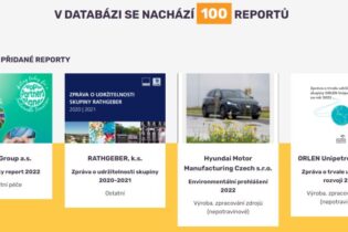 Reportyudržitelnosti.cz slaví prvních 100 reportů